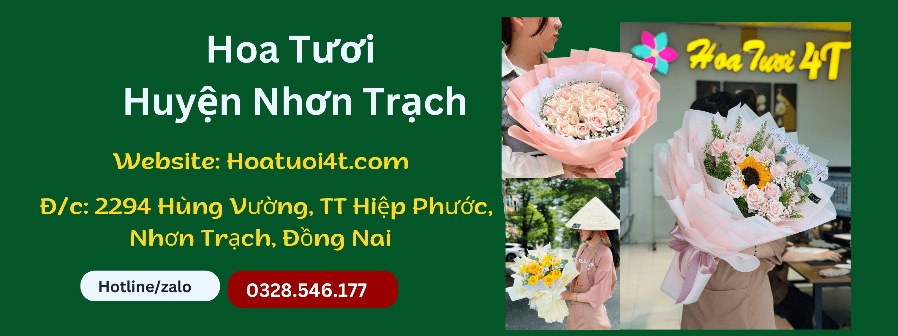 Shop hoa tươi nhơn trạch đồng nai