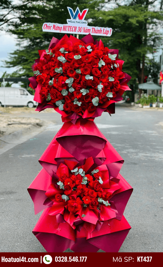 Kệ hoa khai trương