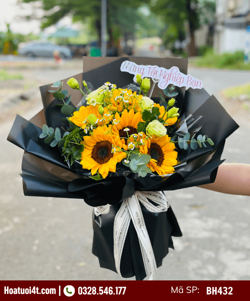 Bó hoa hướng dương