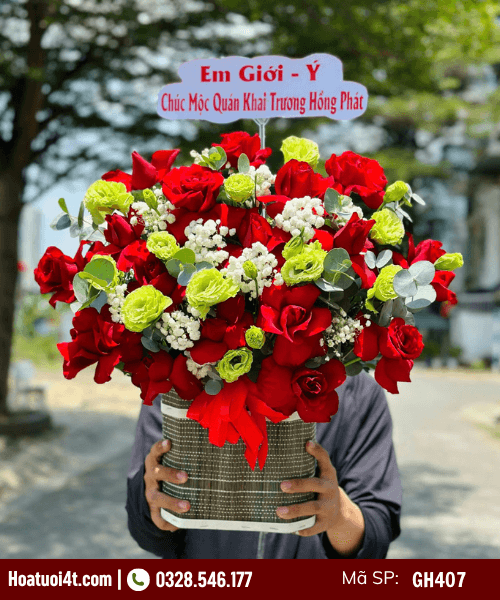 Giỏ hoa giao nhanh