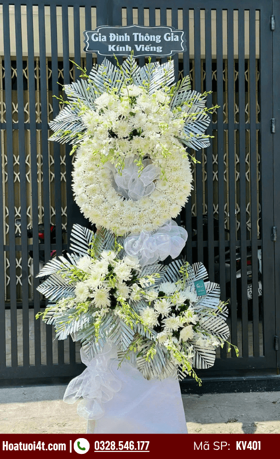 Hoa chia buồn hiện đại
