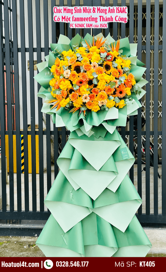 Kệ hoa khai trương