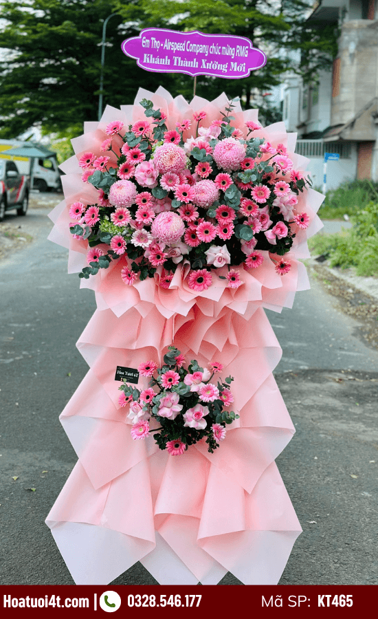 Kệ hoa khai trương cửa hàng