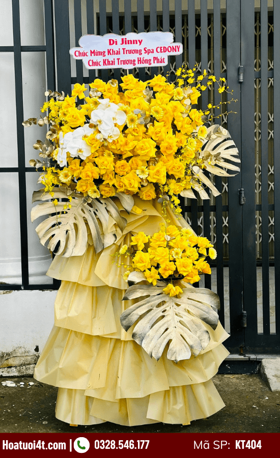 Kệ hoa khai trương mới nhất