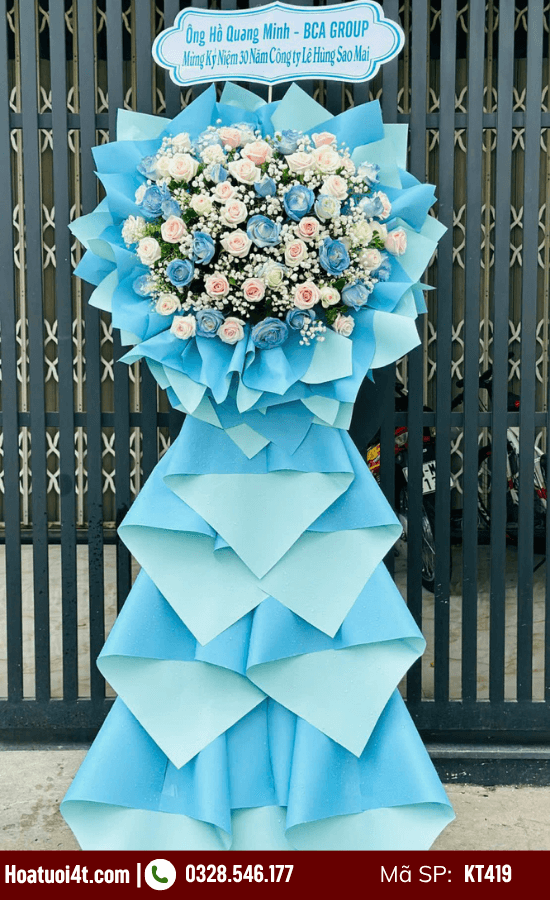 Kệ hoa mừng lễ khánh thành
