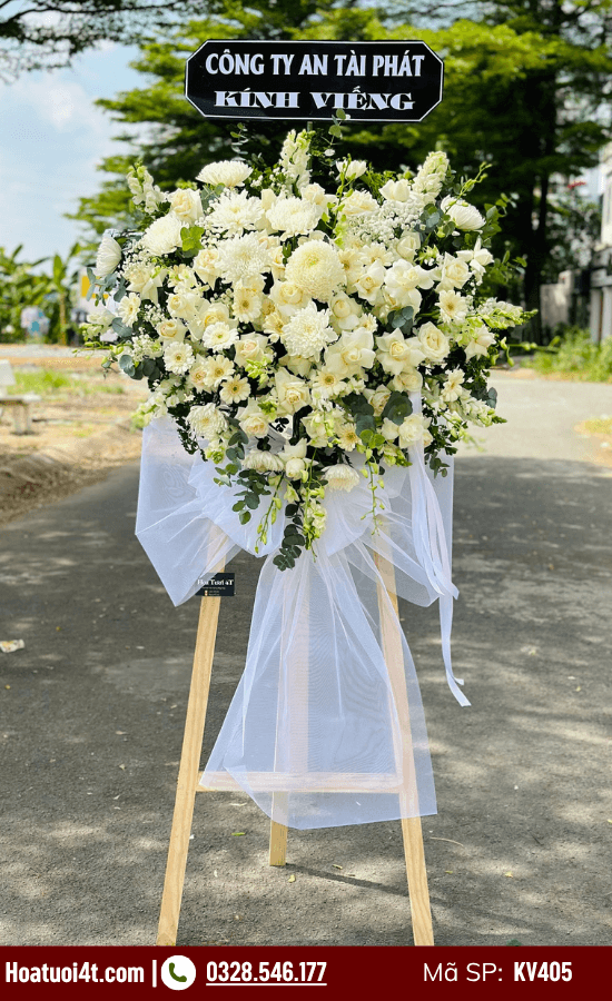 Kệ hoa hiện đại 1 tầng